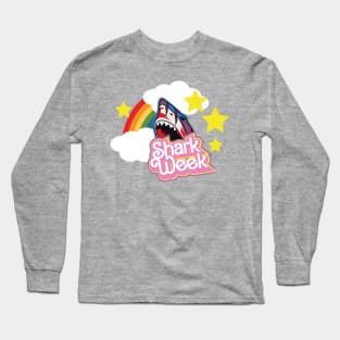 Shark Week Barbie Long Sleeve T-Shirt